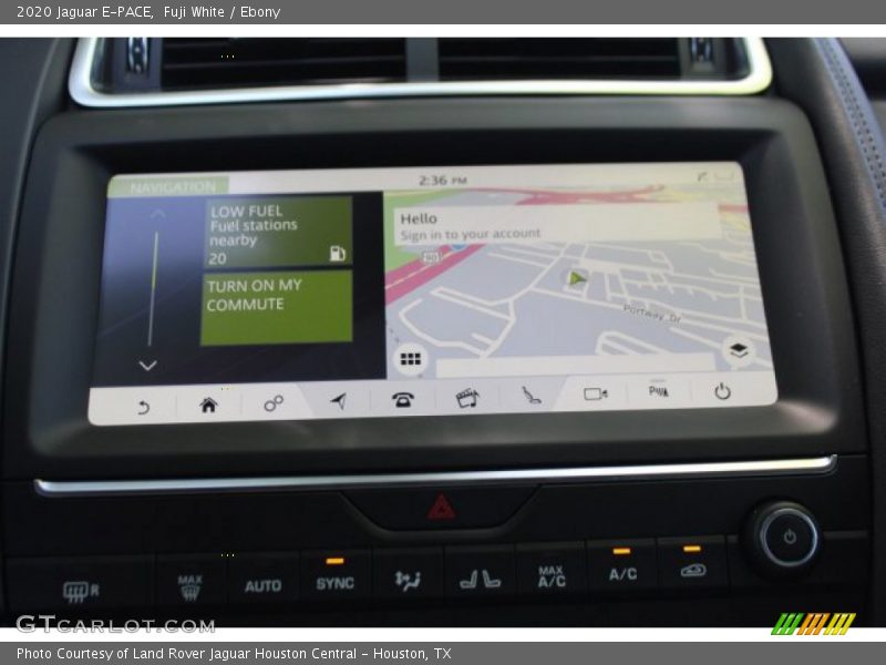 Fuji White / Ebony 2020 Jaguar E-PACE