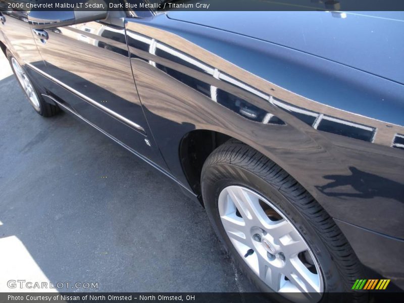 Dark Blue Metallic / Titanium Gray 2006 Chevrolet Malibu LT Sedan