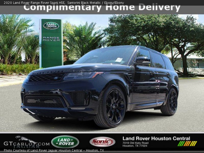 Santorini Black Metallic / Ebony/Ebony 2020 Land Rover Range Rover Sport HSE