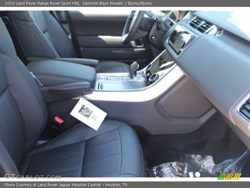 Santorini Black Metallic / Ebony/Ebony 2020 Land Rover Range Rover Sport HSE