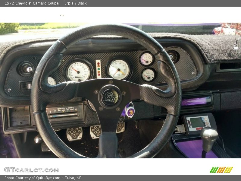 Purple / Black 1972 Chevrolet Camaro Coupe
