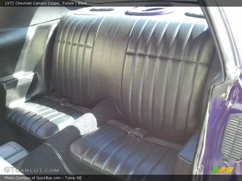 Purple / Black 1972 Chevrolet Camaro Coupe