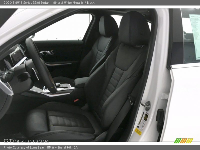 Mineral White Metallic / Black 2020 BMW 3 Series 330i Sedan