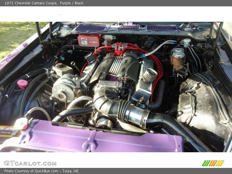 Purple / Black 1972 Chevrolet Camaro Coupe