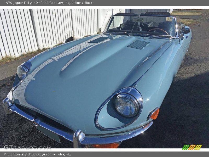 Front 3/4 View of 1970 E-Type XKE 4.2 Roadster