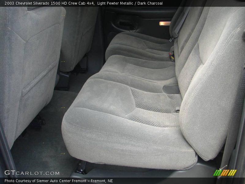 Light Pewter Metallic / Dark Charcoal 2003 Chevrolet Silverado 1500 HD Crew Cab 4x4
