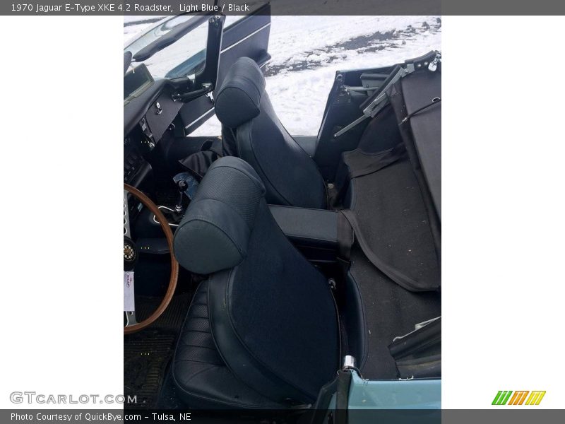 Front Seat of 1970 E-Type XKE 4.2 Roadster