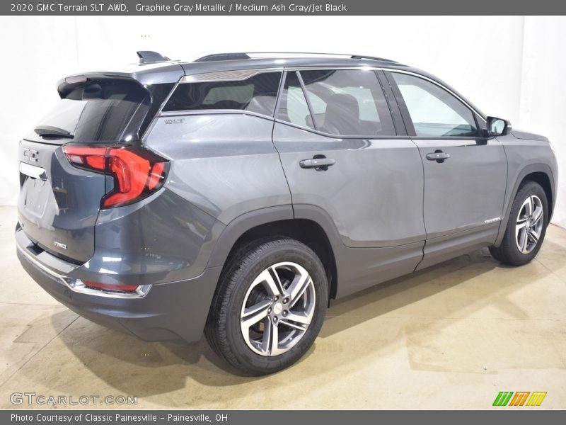 Graphite Gray Metallic / Medium Ash Gray/Jet Black 2020 GMC Terrain SLT AWD