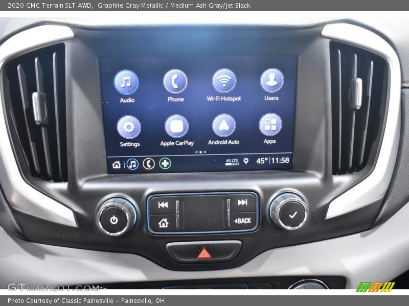 Graphite Gray Metallic / Medium Ash Gray/Jet Black 2020 GMC Terrain SLT AWD