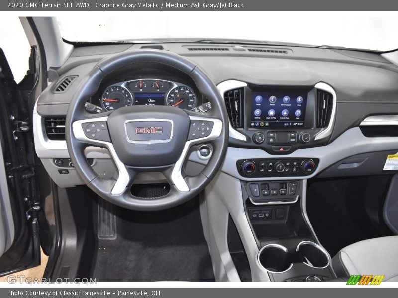 Graphite Gray Metallic / Medium Ash Gray/Jet Black 2020 GMC Terrain SLT AWD