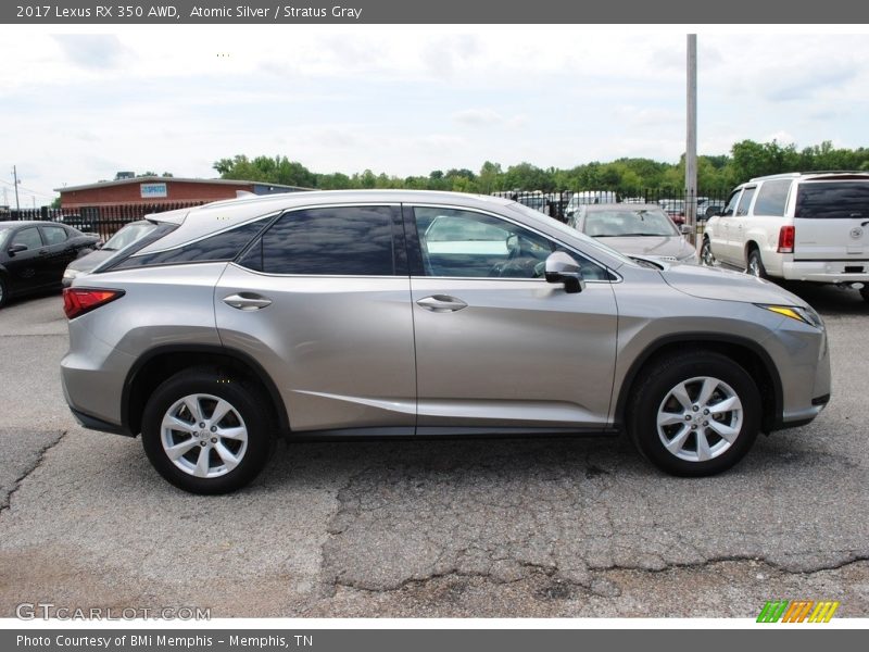 Atomic Silver / Stratus Gray 2017 Lexus RX 350 AWD