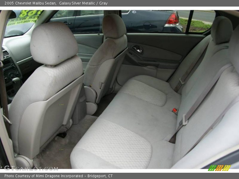 Galaxy Silver Metallic / Gray 2005 Chevrolet Malibu Sedan