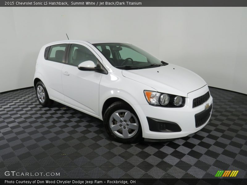 Front 3/4 View of 2015 Sonic LS Hatchback