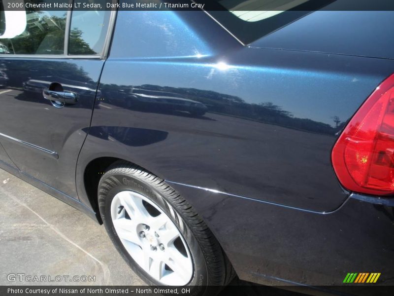 Dark Blue Metallic / Titanium Gray 2006 Chevrolet Malibu LT Sedan