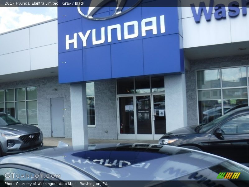 Gray / Black 2017 Hyundai Elantra Limited
