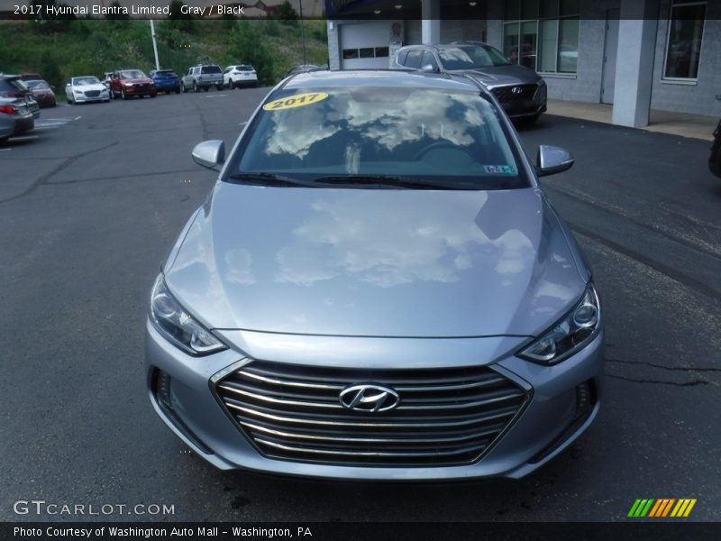 Gray / Black 2017 Hyundai Elantra Limited
