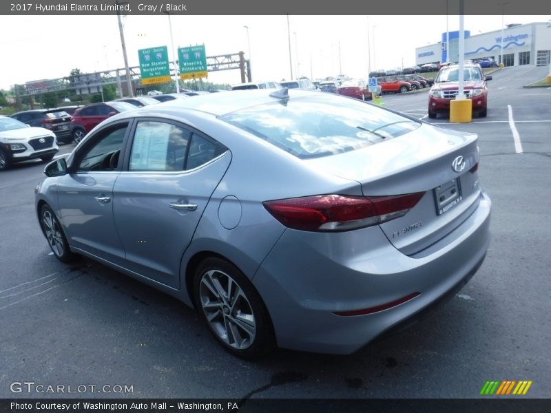 Gray / Black 2017 Hyundai Elantra Limited