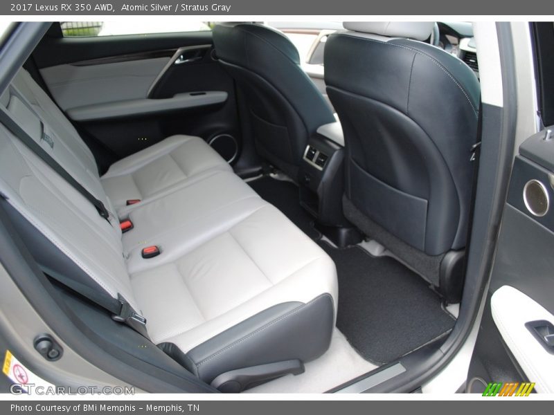Atomic Silver / Stratus Gray 2017 Lexus RX 350 AWD