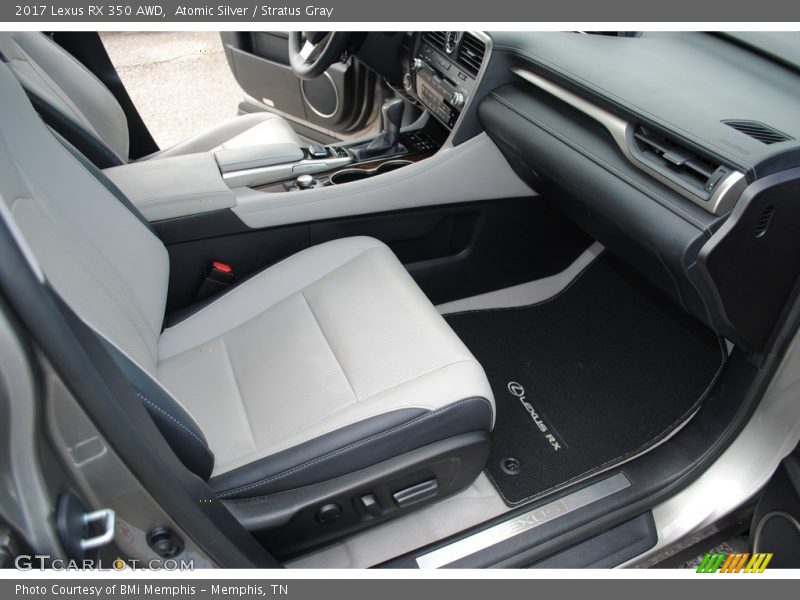 Atomic Silver / Stratus Gray 2017 Lexus RX 350 AWD