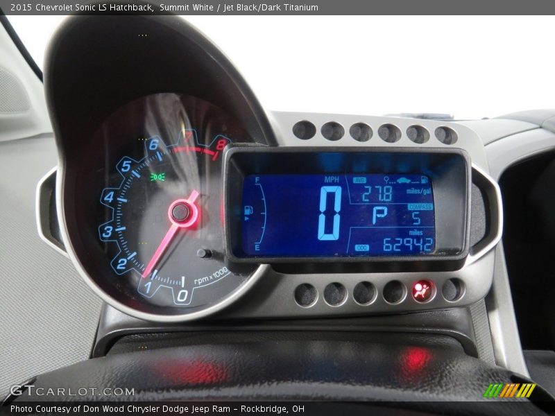  2015 Sonic LS Hatchback LS Hatchback Gauges