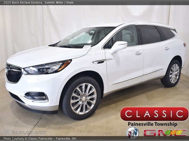 Summit White / Shale 2020 Buick Enclave Essence