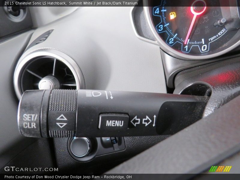 Controls of 2015 Sonic LS Hatchback