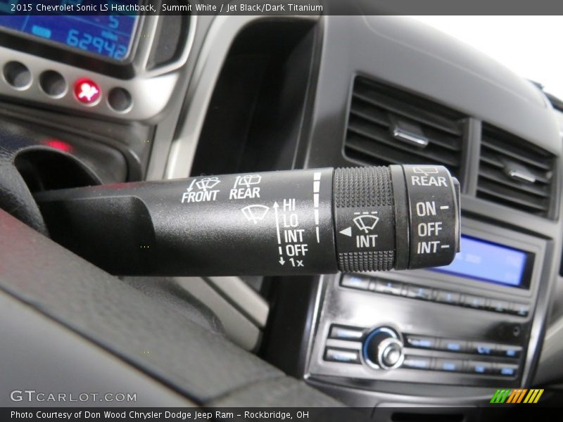 Controls of 2015 Sonic LS Hatchback