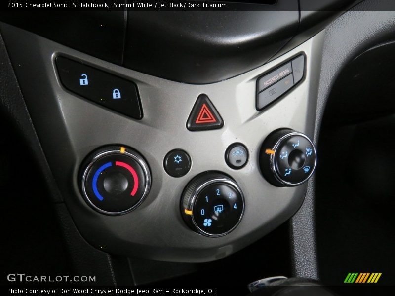 Controls of 2015 Sonic LS Hatchback