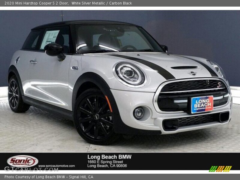White Silver Metallic / Carbon Black 2020 Mini Hardtop Cooper S 2 Door