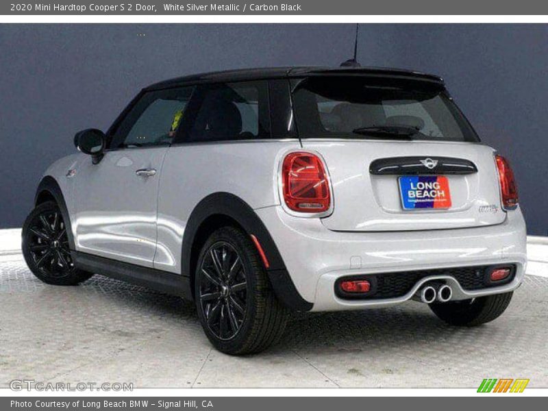White Silver Metallic / Carbon Black 2020 Mini Hardtop Cooper S 2 Door