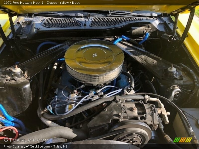 Grabber Yellow / Black 1971 Ford Mustang Mach 1