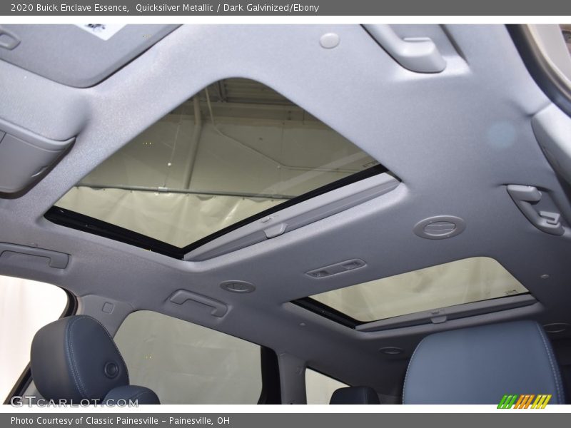 Quicksilver Metallic / Dark Galvinized/Ebony 2020 Buick Enclave Essence