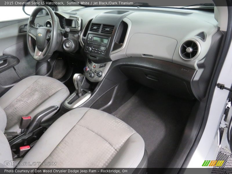 Front Seat of 2015 Sonic LS Hatchback
