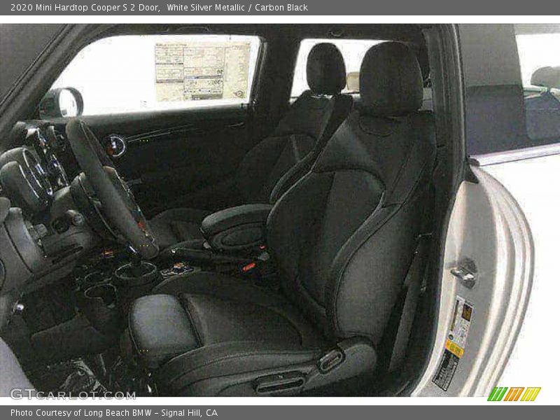 White Silver Metallic / Carbon Black 2020 Mini Hardtop Cooper S 2 Door