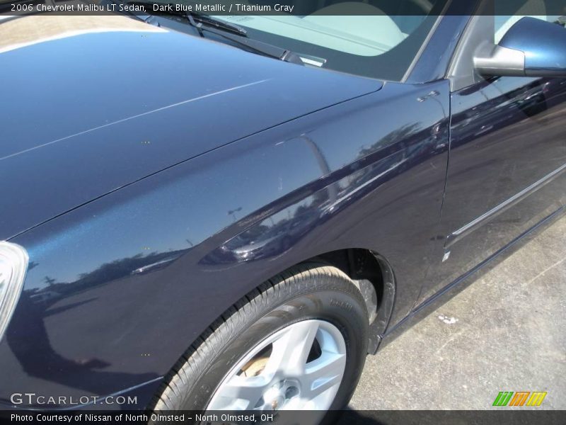 Dark Blue Metallic / Titanium Gray 2006 Chevrolet Malibu LT Sedan