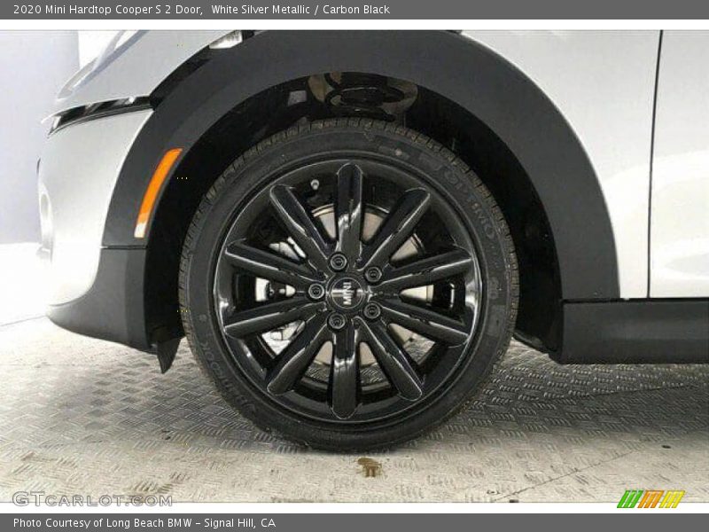 White Silver Metallic / Carbon Black 2020 Mini Hardtop Cooper S 2 Door