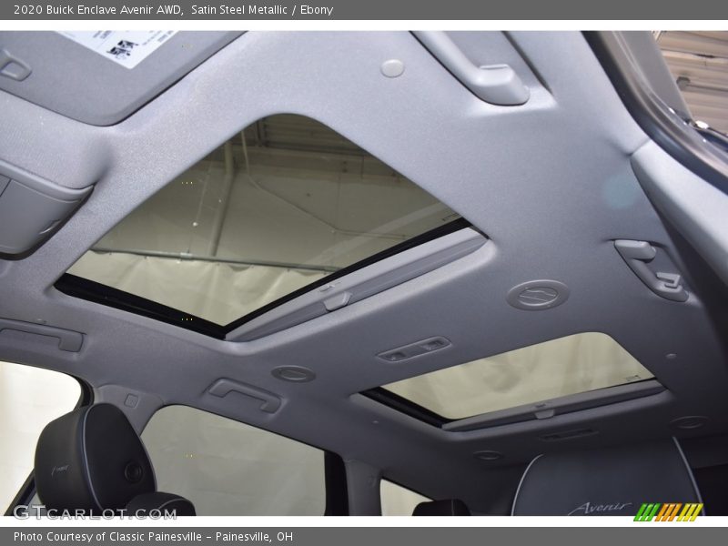 Satin Steel Metallic / Ebony 2020 Buick Enclave Avenir AWD