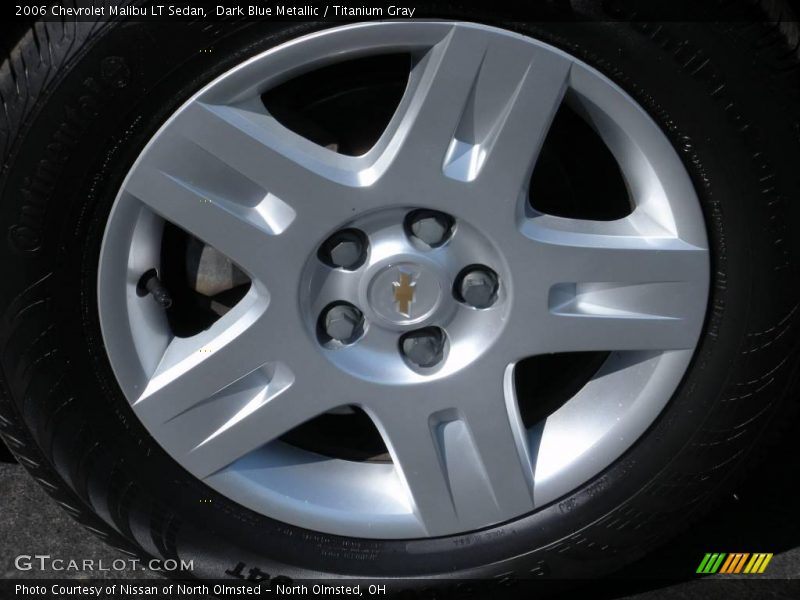 Dark Blue Metallic / Titanium Gray 2006 Chevrolet Malibu LT Sedan