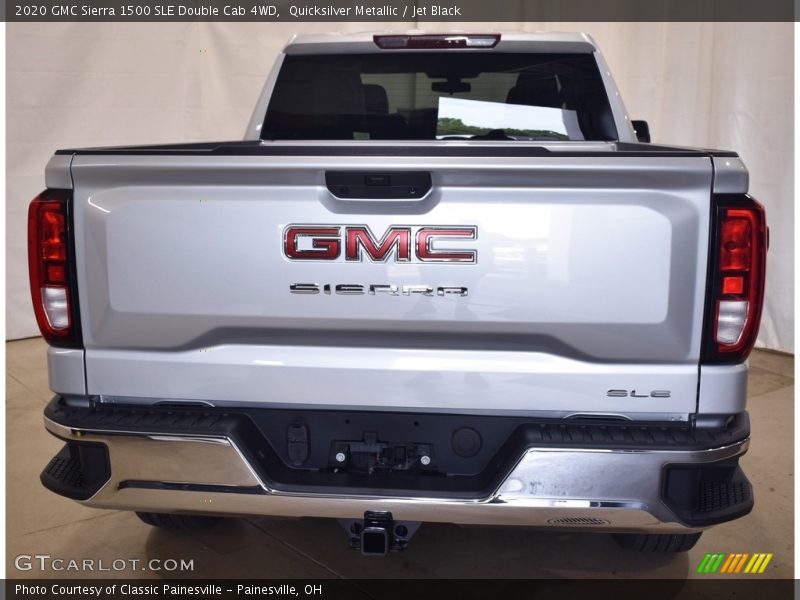 Quicksilver Metallic / Jet Black 2020 GMC Sierra 1500 SLE Double Cab 4WD
