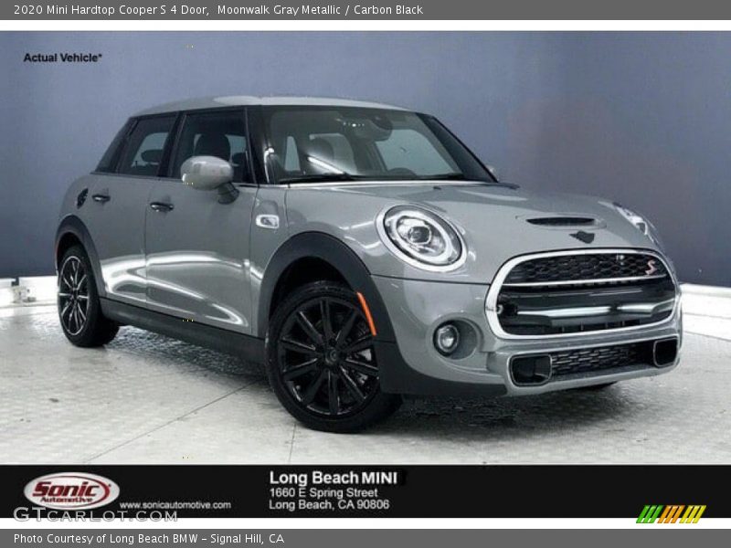 Moonwalk Gray Metallic / Carbon Black 2020 Mini Hardtop Cooper S 4 Door