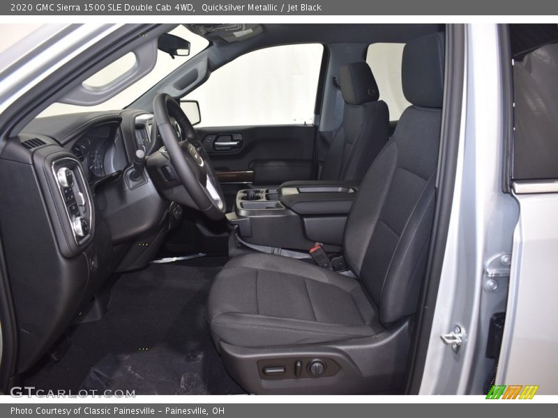 Quicksilver Metallic / Jet Black 2020 GMC Sierra 1500 SLE Double Cab 4WD