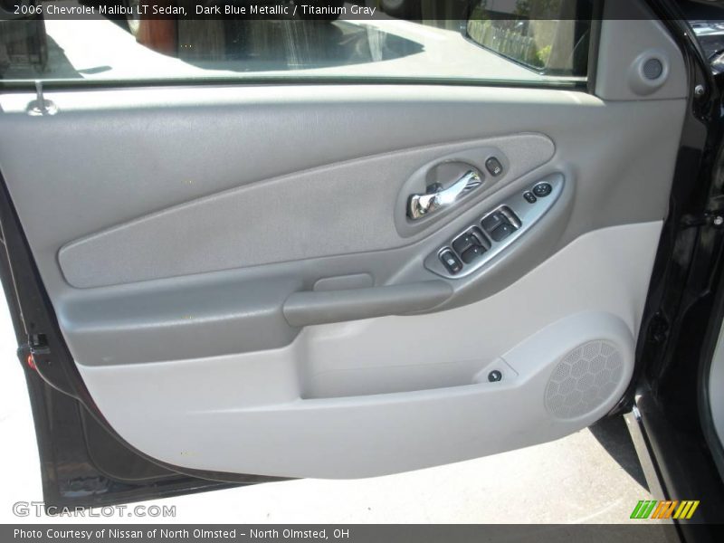Dark Blue Metallic / Titanium Gray 2006 Chevrolet Malibu LT Sedan