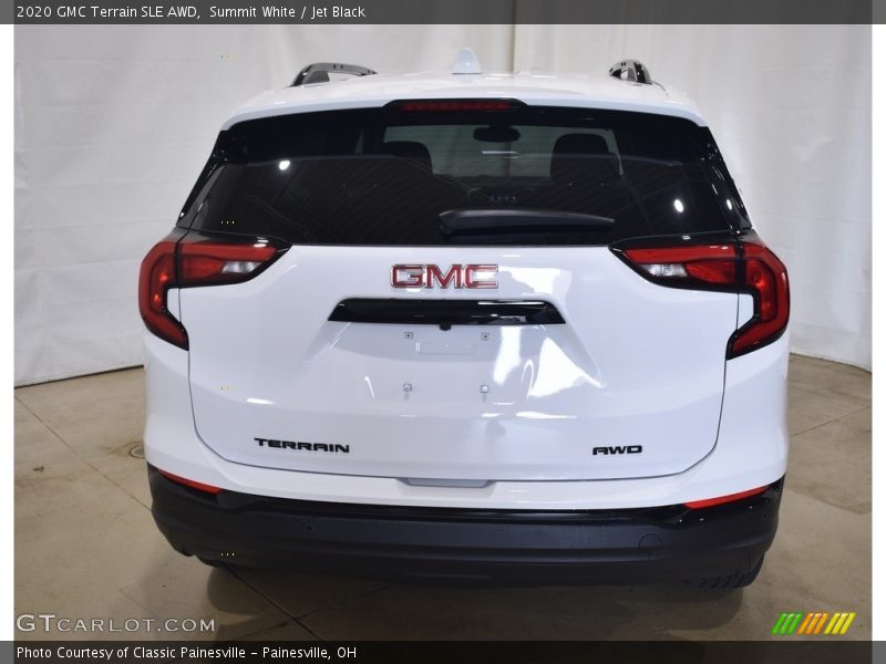 Summit White / Jet Black 2020 GMC Terrain SLE AWD