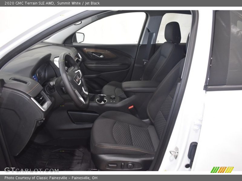 Summit White / Jet Black 2020 GMC Terrain SLE AWD