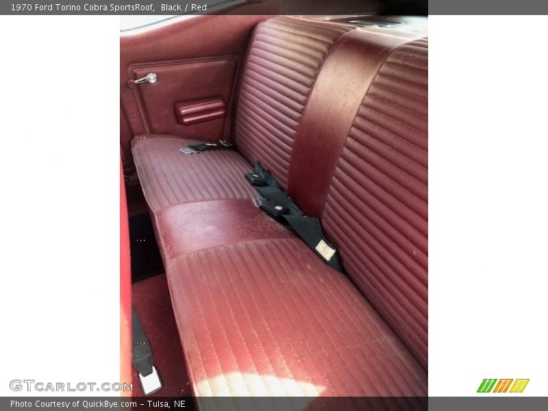Black / Red 1970 Ford Torino Cobra SportsRoof