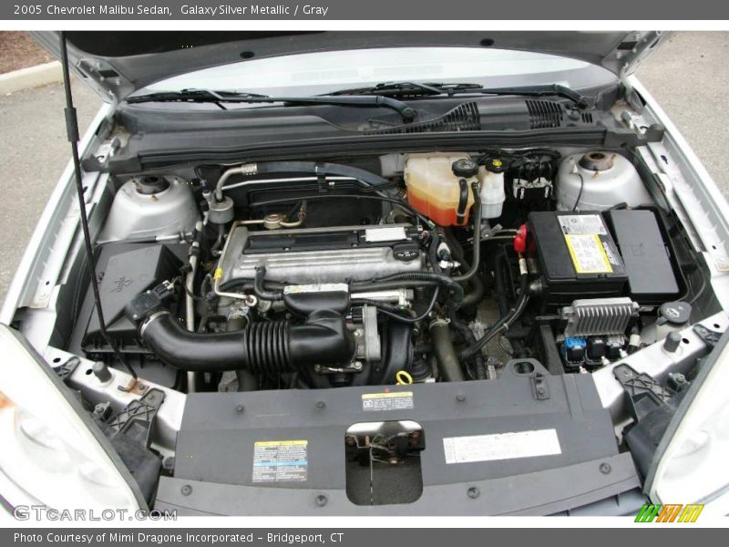 Galaxy Silver Metallic / Gray 2005 Chevrolet Malibu Sedan