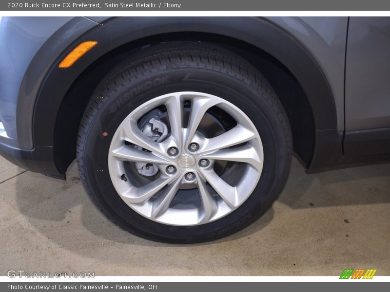 Satin Steel Metallic / Ebony 2020 Buick Encore GX Preferred