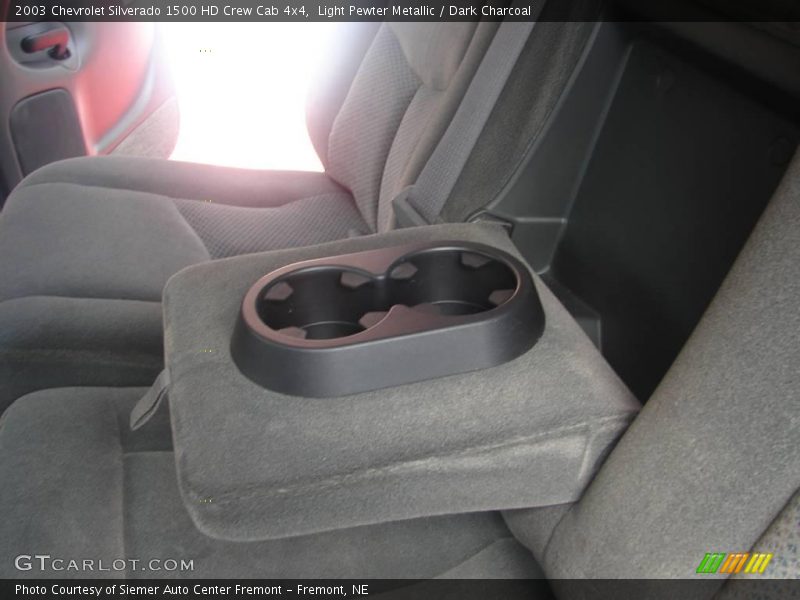 Light Pewter Metallic / Dark Charcoal 2003 Chevrolet Silverado 1500 HD Crew Cab 4x4