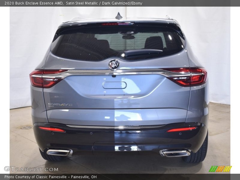 Satin Steel Metallic / Dark Galvinized/Ebony 2020 Buick Enclave Essence AWD