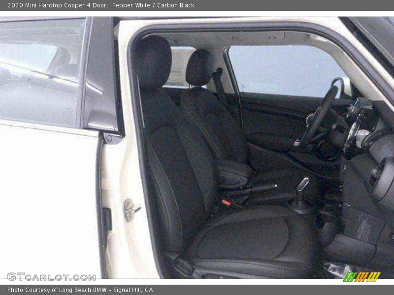 Pepper White / Carbon Black 2020 Mini Hardtop Cooper 4 Door
